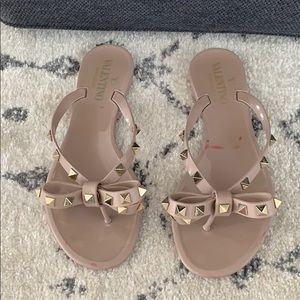 Valentino Bow Rockstud Sandals 35